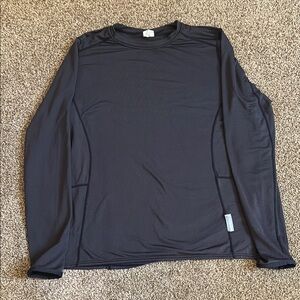 Men's Black Immersion Research Long Sleeve Shirt